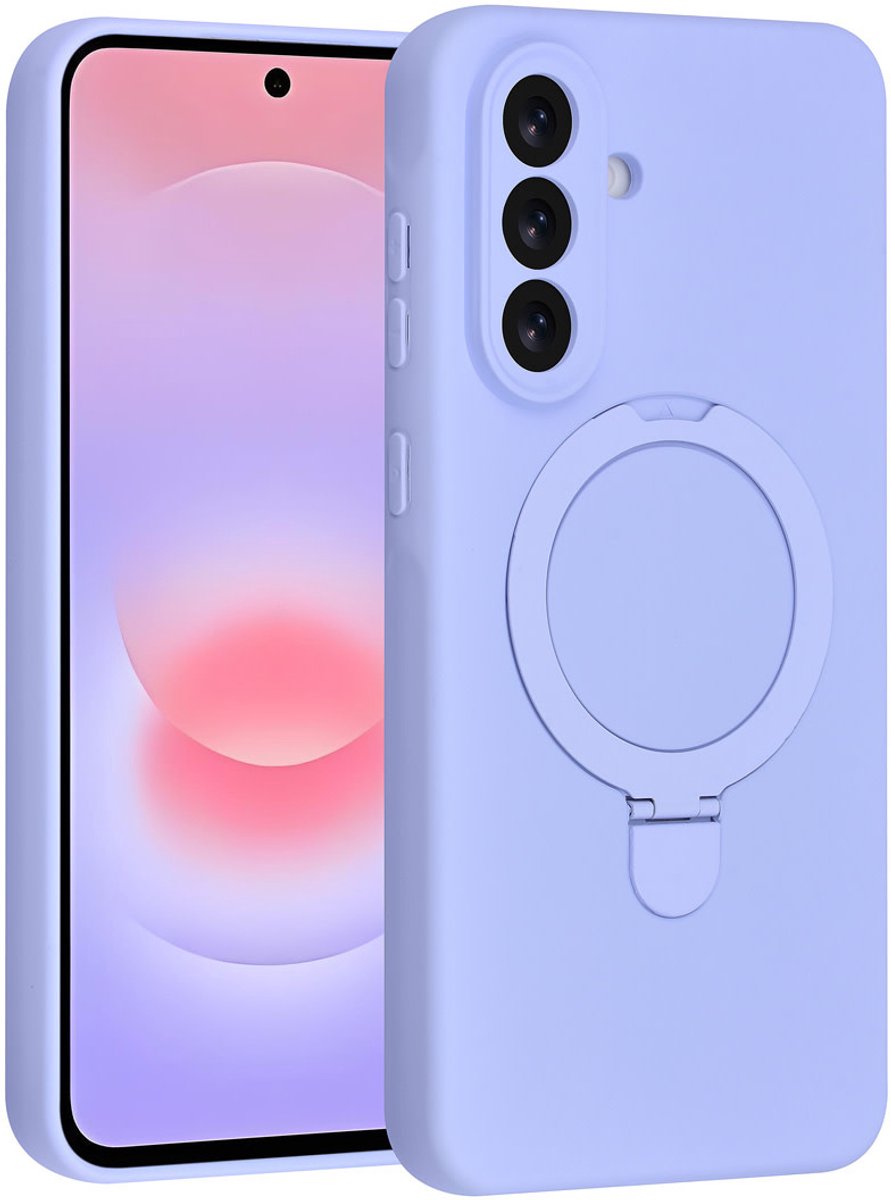 TUNIQ telefoonhoesje voor Samsung Galaxy A37 - met ringhouder - Paars