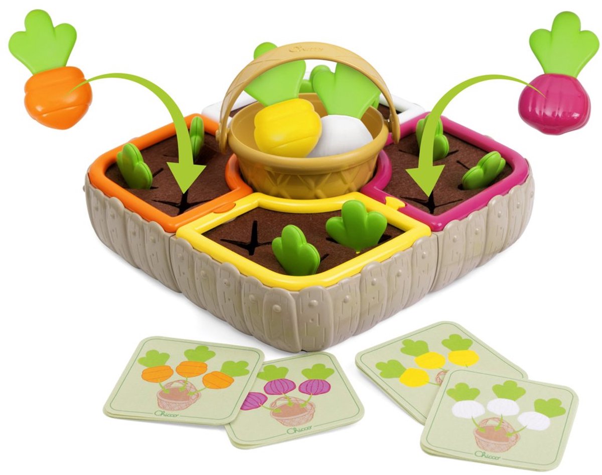 Chicco 2-in-1 Moestuin Montessori-spel (12-36 M)