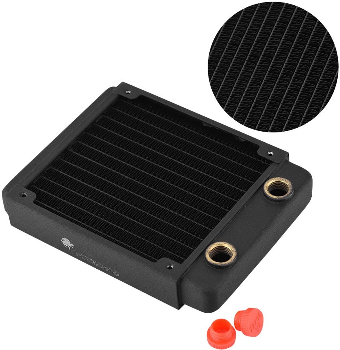 Waterkoeler Radiator - Warmtewisselaar - Computer Koeling - Koperen Constructie - 120 mm
