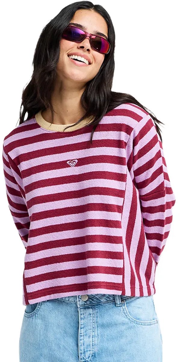 Roxy Daylight Dancer Top Met Lange Mouwen S Vrouw Crocus Petal