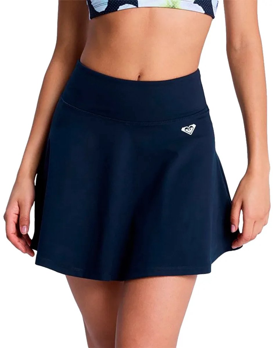 Roxy Heart Into It Skirt Korte Broek XS Vrouw Antraciet