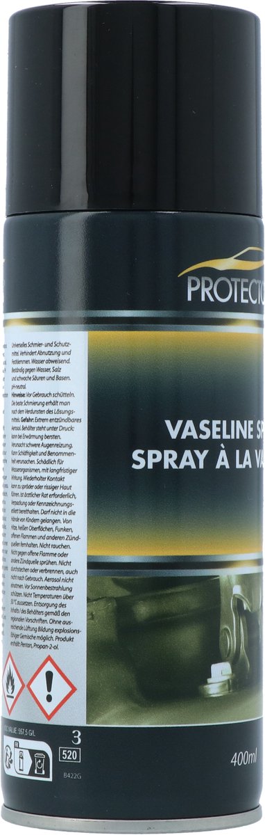 Protecton Vaselinespray 400ml - Transparante Spray - Corrosiewerend - Weerbestendig - pH-Neutraal van Merkloos — afbeelding 5