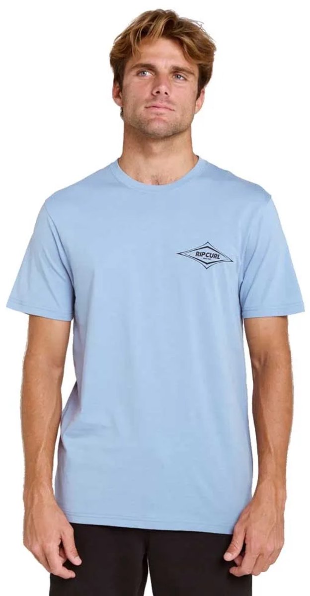 Rip Curl Streamline Diamond TEE Faded Blauw