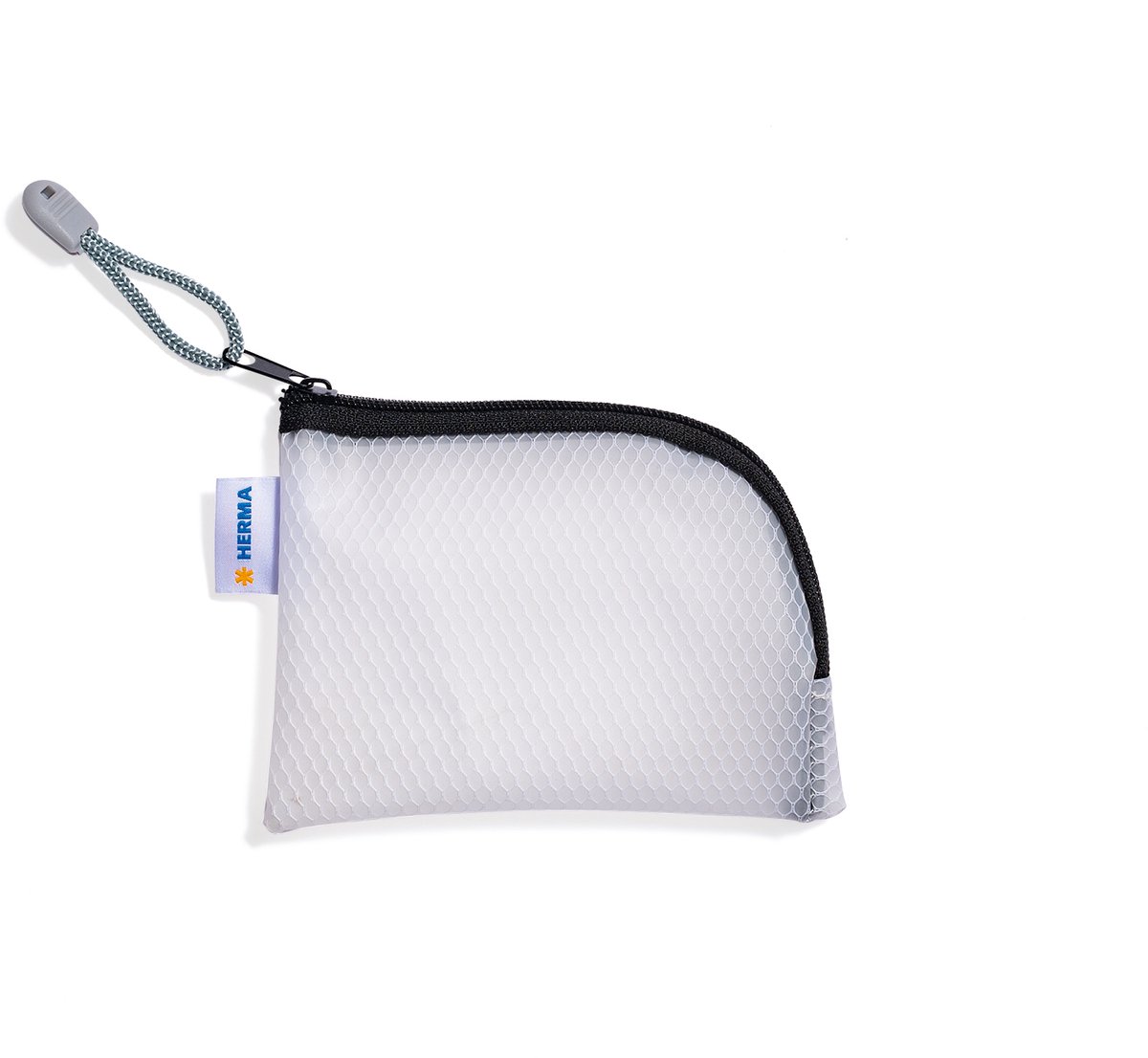Universeel mesh-zakje A7 14x10cm zwart