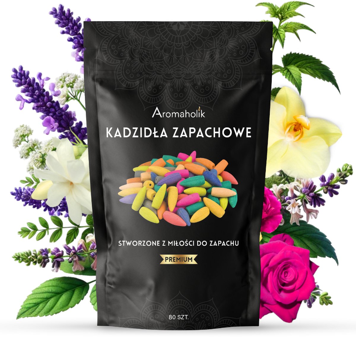 Aromaholik - Kadzidełka - Natuurlijk - XL - Mixgeuren