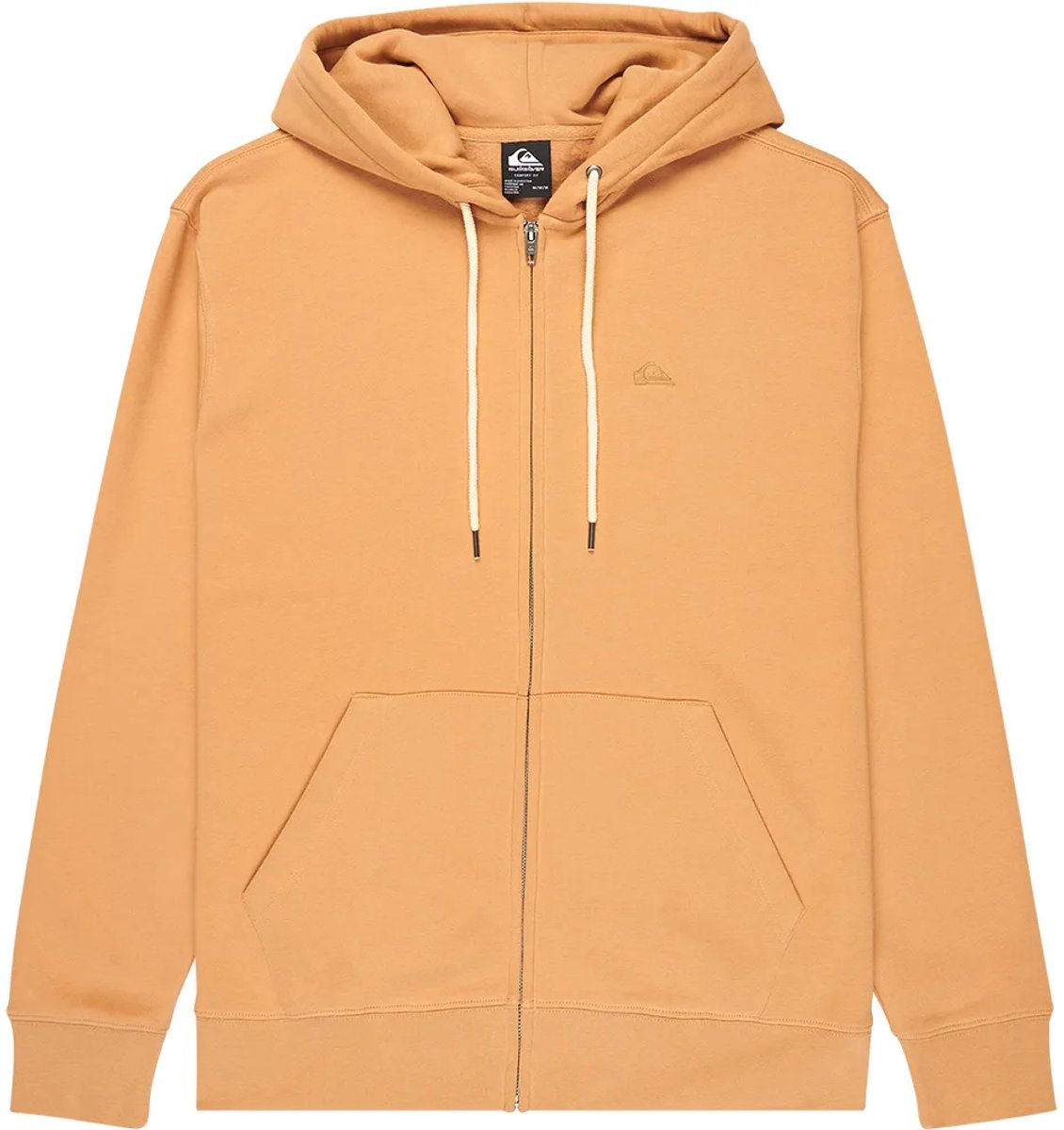 Quiksilver Salt Water Sweatshirt Met Rits 2XL Man Creme