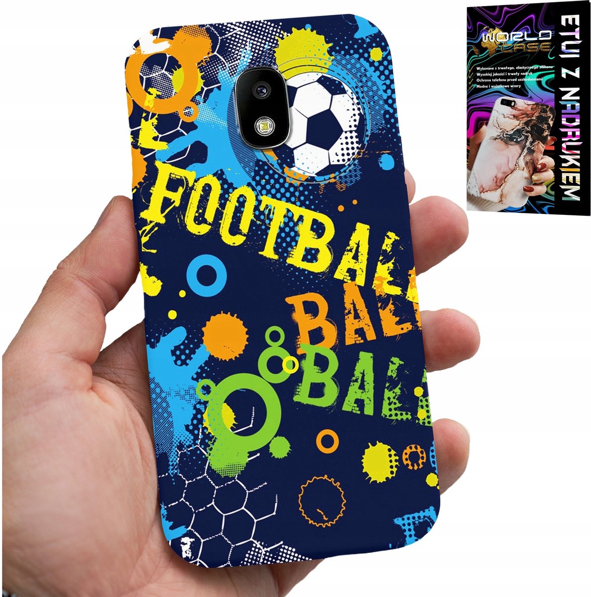 HOESJE VOOR SAMSUNG GALAXY J5 2017 - VOETBAL, VOETBALTEAMS, VOETBALSPELERS