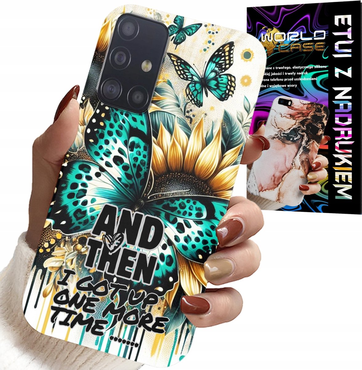 HOESJE VOOR SAMSUNG GALAXY M31S - AND THEN I GOT UP, FEMININE PATTERNS + FILM