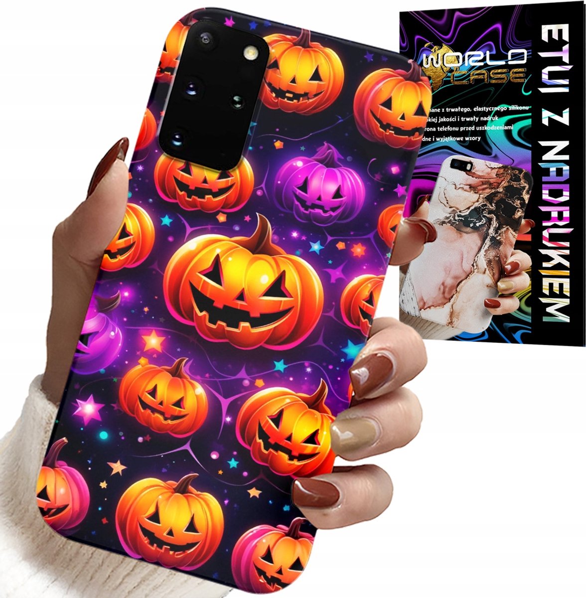 HOESJE VOOR SAMSUNG GALAXY S20 PLUS - HALLOWEEN, SALEM, ENGE POMPOENEN, PATRONEN