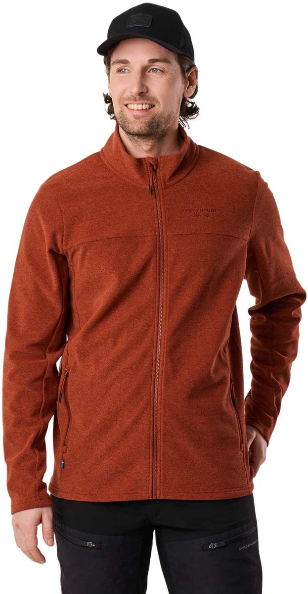 Swedemount Lofoten Fleece FL LS FZ – Heren wandeltrui – Maat XL