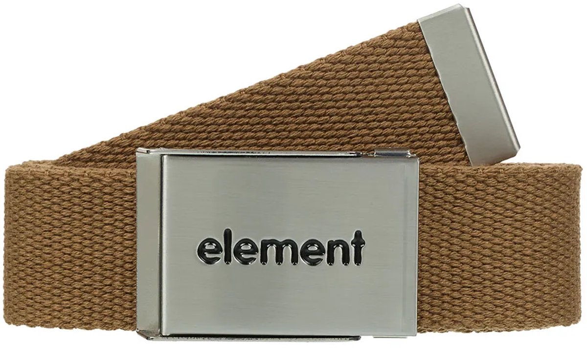 Element Lowcase Webbing Riem Bruin Man