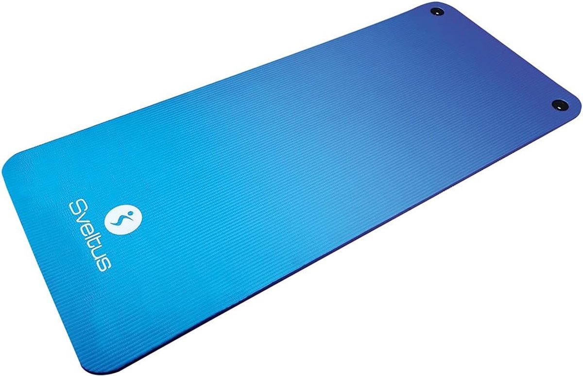 Fitness Tapijt - Yogamat Gymnastiekmat - Pilates Yoga - Extra Dikke Mousse - 1.5 cm Dikte - Blauw