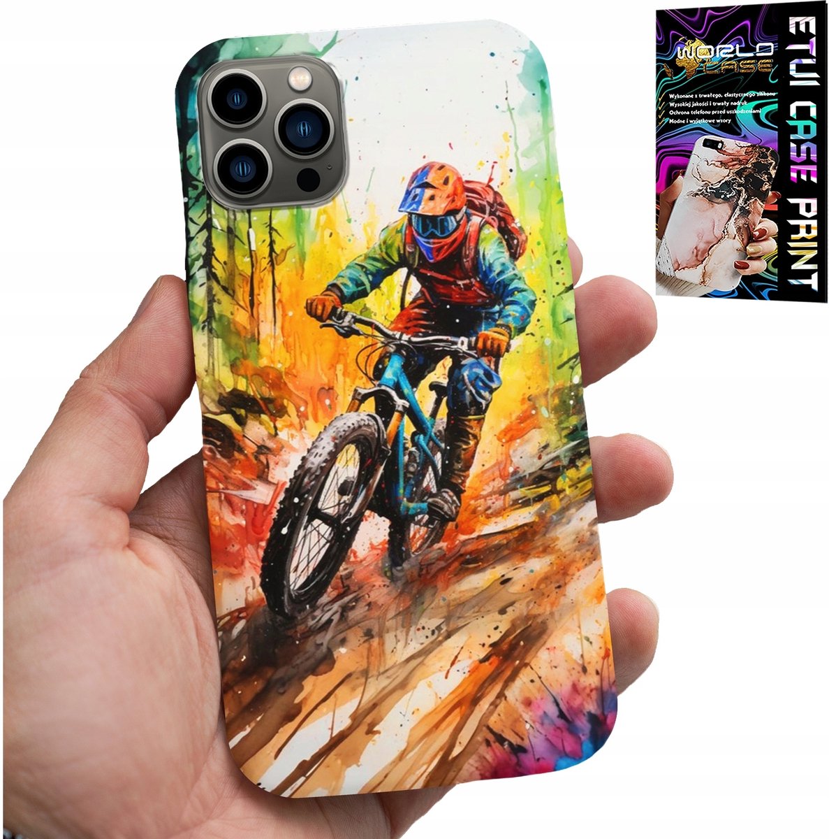 iPhone 11 Pro Max hoesje - Mountainbikes Extreme Expeditions glas