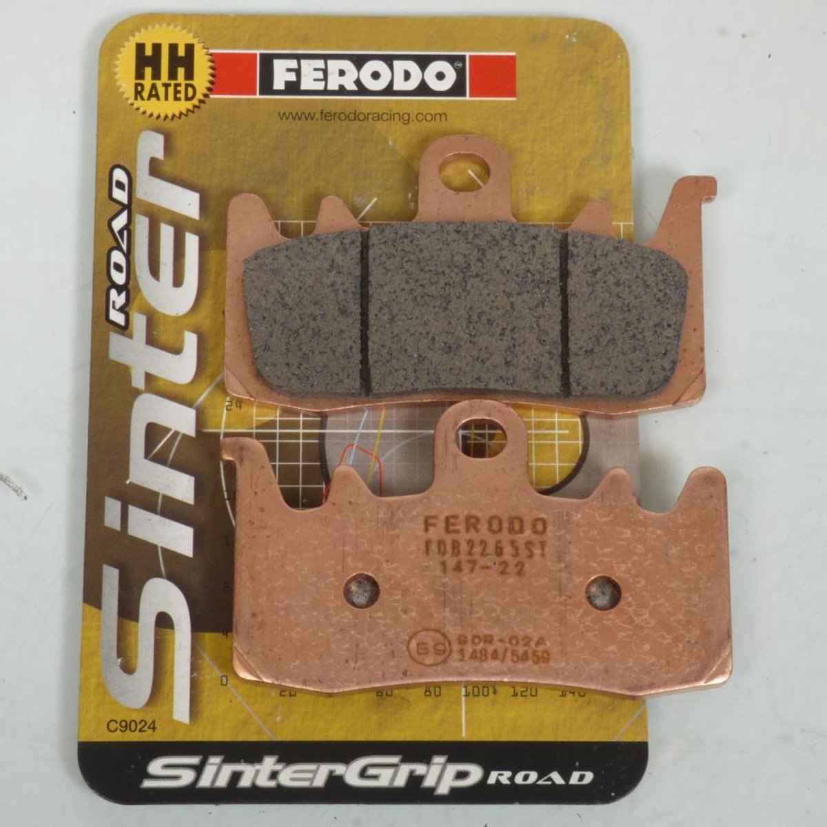 Plaquette de frein Ferodo pour Moto CF moto 450 SR 400-6 2022 à 2025 AV Neuf