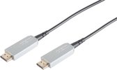 S-Conn 01-20075 HDMI kabel 10 m HDMI Type A (Standaard) Zwart, Grijs
