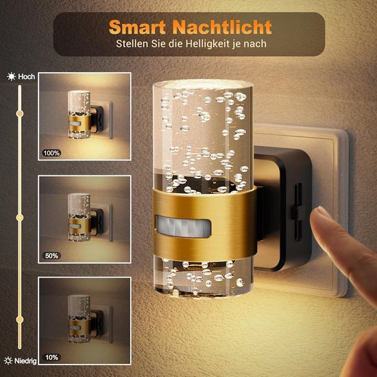 Stekkerlamp Dimbaar voor Binnen - Stopcontactlamp - Stekkerspots - Premium — afbeelding 4