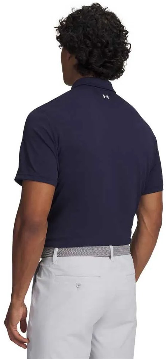 Under Armour T2G Pique Polo Navy van Merkloos — afbeelding 2