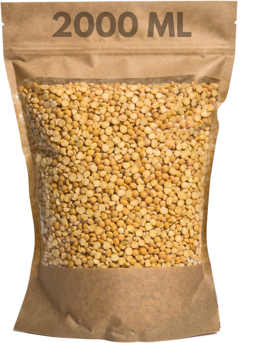 APRIT Doypack - Papieren zak - 2000ml - Groot venster - Strakke sluiting