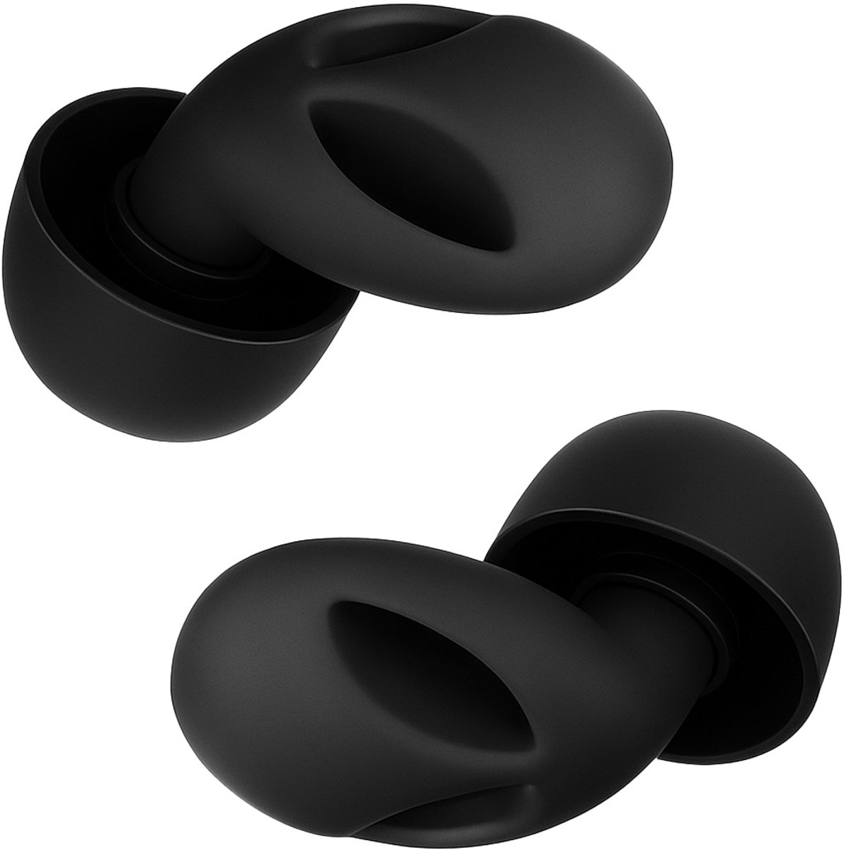 EarPlug - Serie Oordopjes - Zwart - Silicone Wyciszające - 35 dB