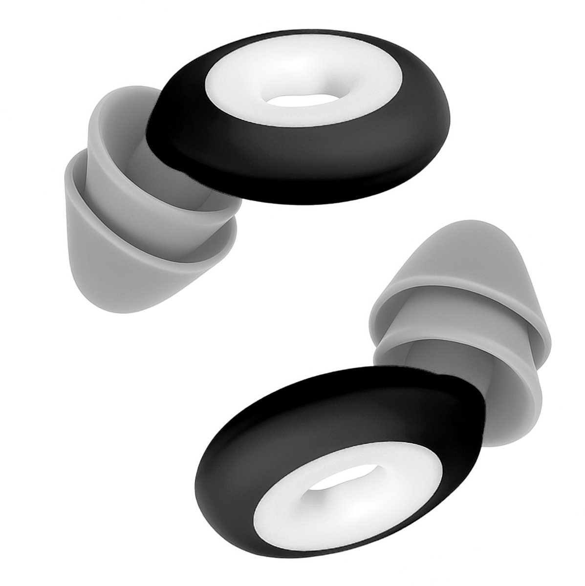 EarPlug Serie - Zwarte Oordoppen - 2 Stuks - Geluidsreductie 35 dB