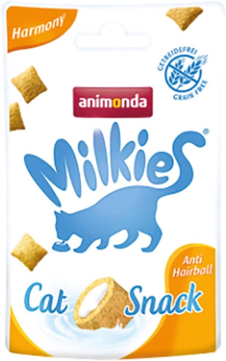 Katten Snack - Kattenvoer - Anti Haarbal - 12 Pack - 30g Per Stuk