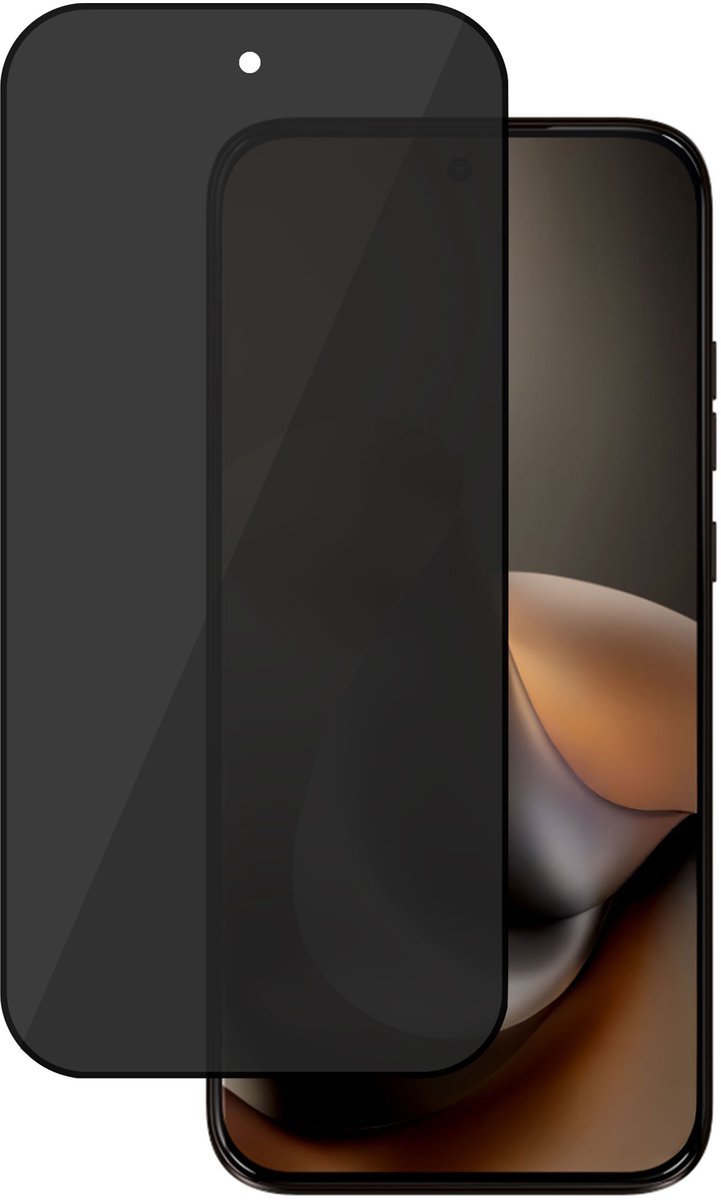 Proteq Privacy Screenprotector geschikt voor Motorola Moto G67 – Gehard Glas – Anti Inkijk – Rounded – Proteqt+