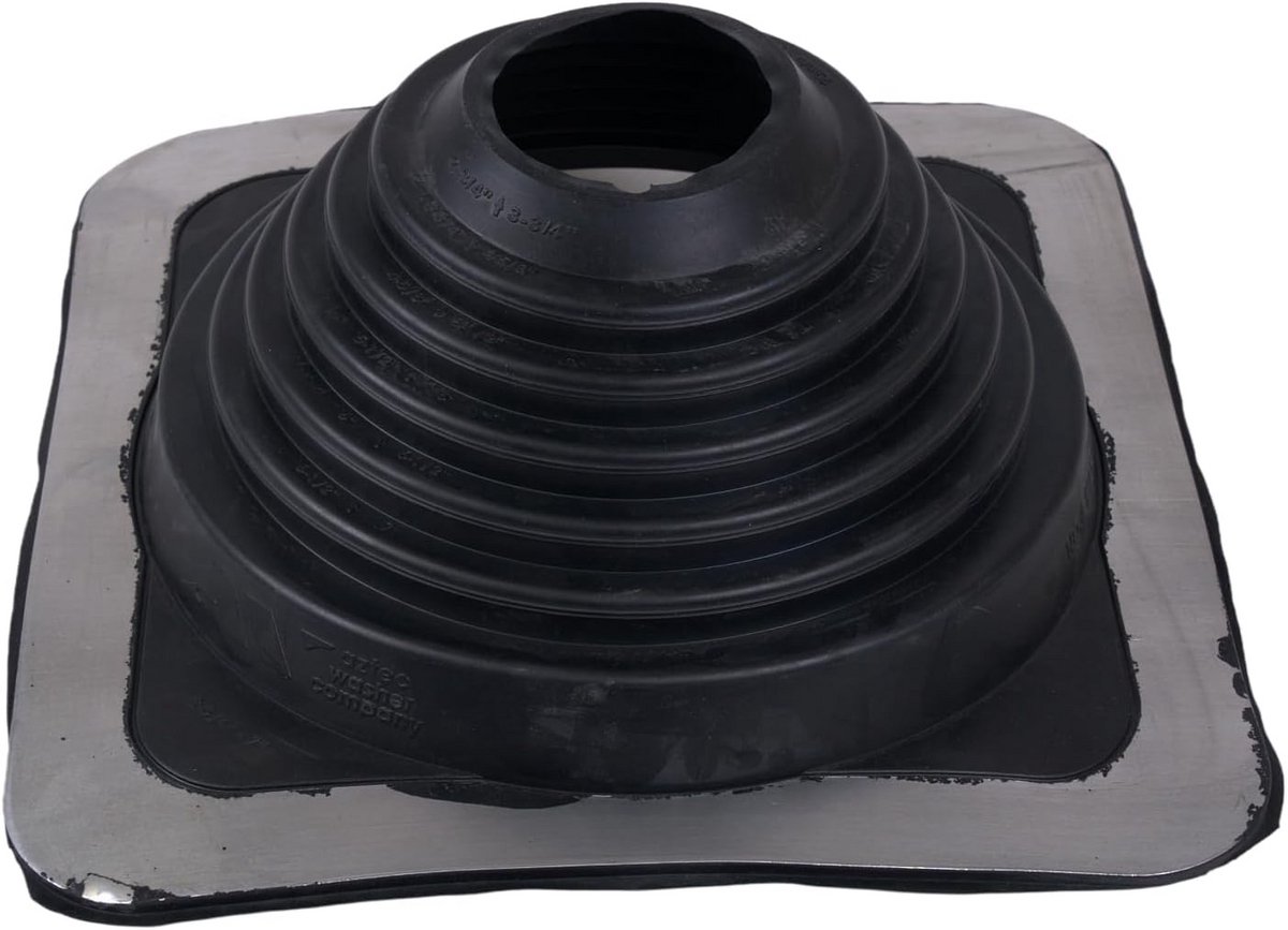 EPDM Dakdoorvoer met Rubber Manchet voor Buisdiameter Ø 121-254 mm