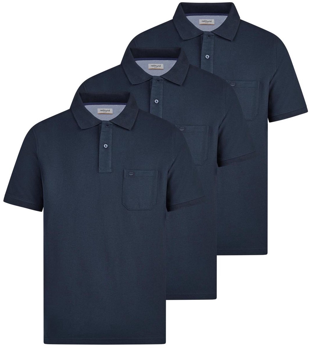 Redmond Heren poloshirt 3 pack Basic