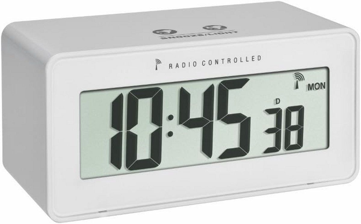 Digitale Radiowekker met Binnenklimaatmeting en Snooze