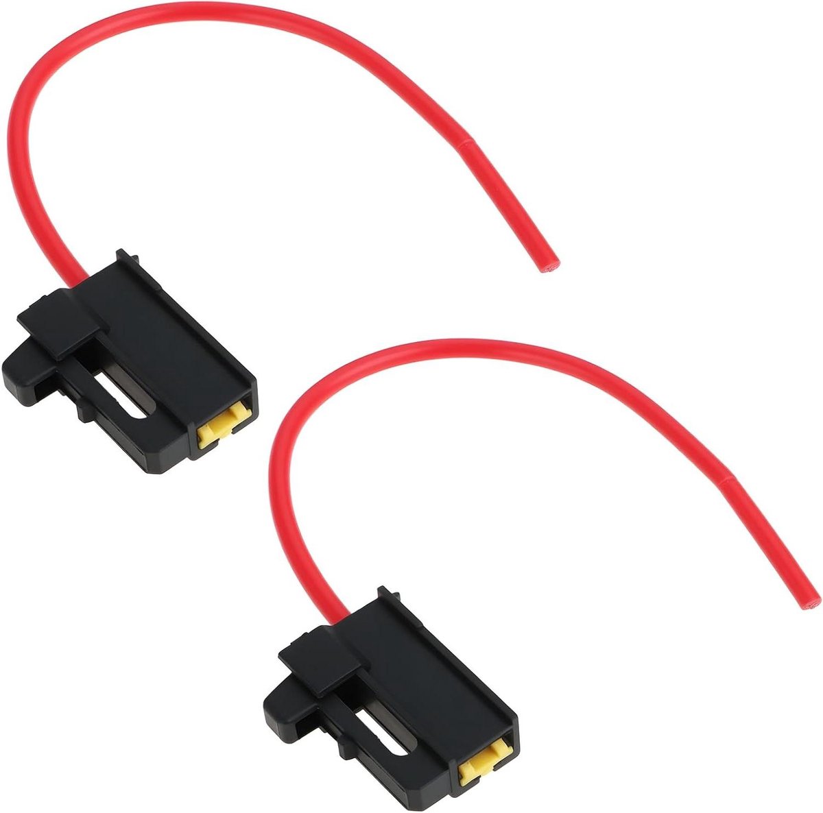 Allecto - 2 Stks 1-weg WireHorn Connector Kit voor Hoorn - Compatibel met Auto's - Zwart - Hoorn Connector - Connectors geschikt voor Toyota en Lexus.