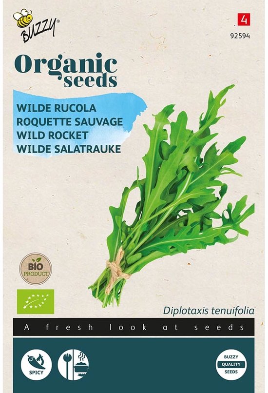 Rucola Wilde – Organic Seeds (Bio)