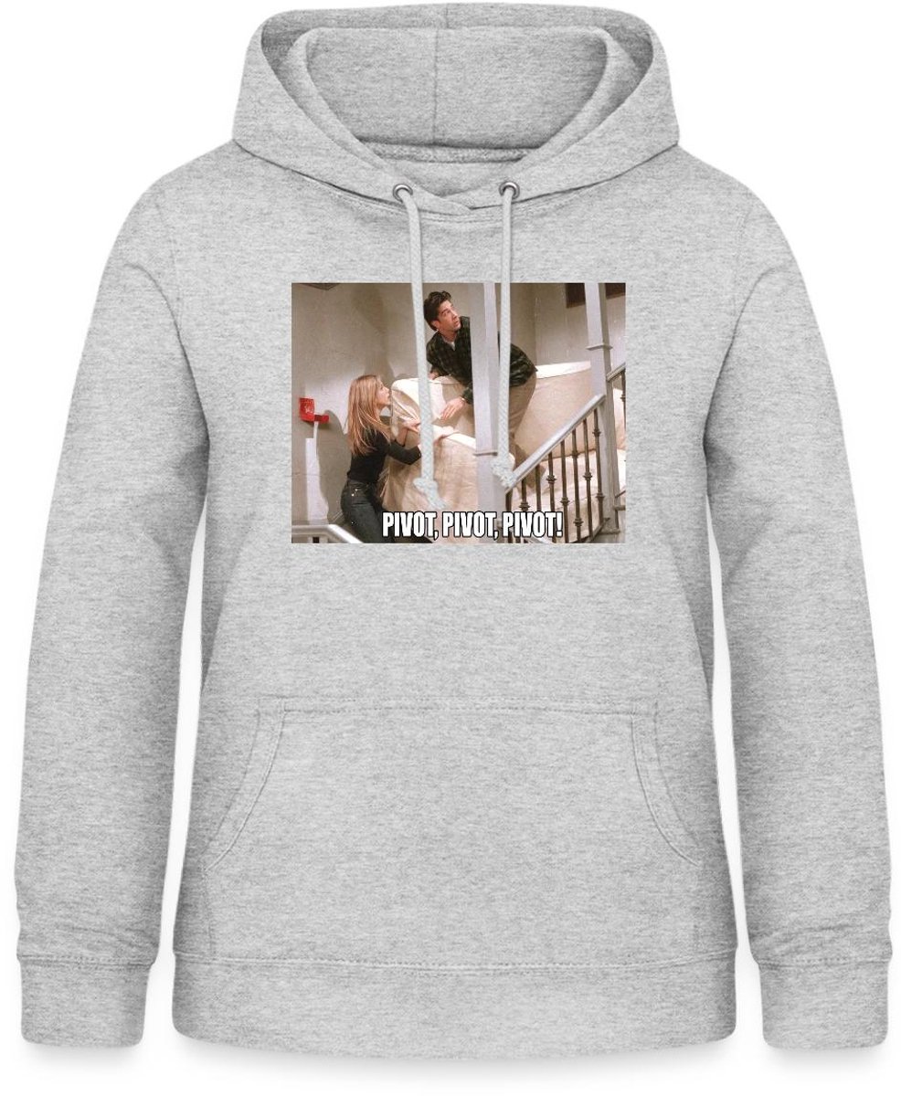 Friends Piivot Meme Hoodie Dames