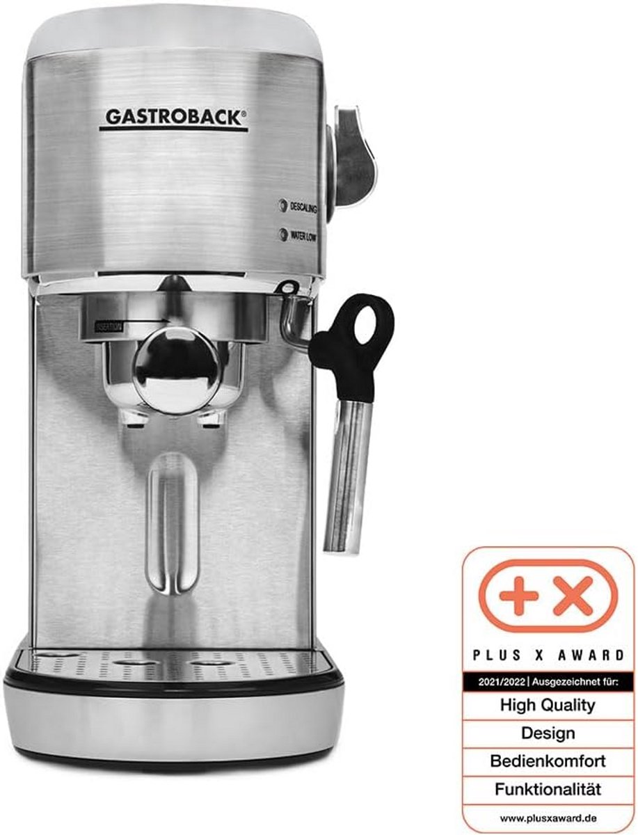 Compacte Espressomachine met 19 Bar, Voor Espresso, Cappuccino en Meer