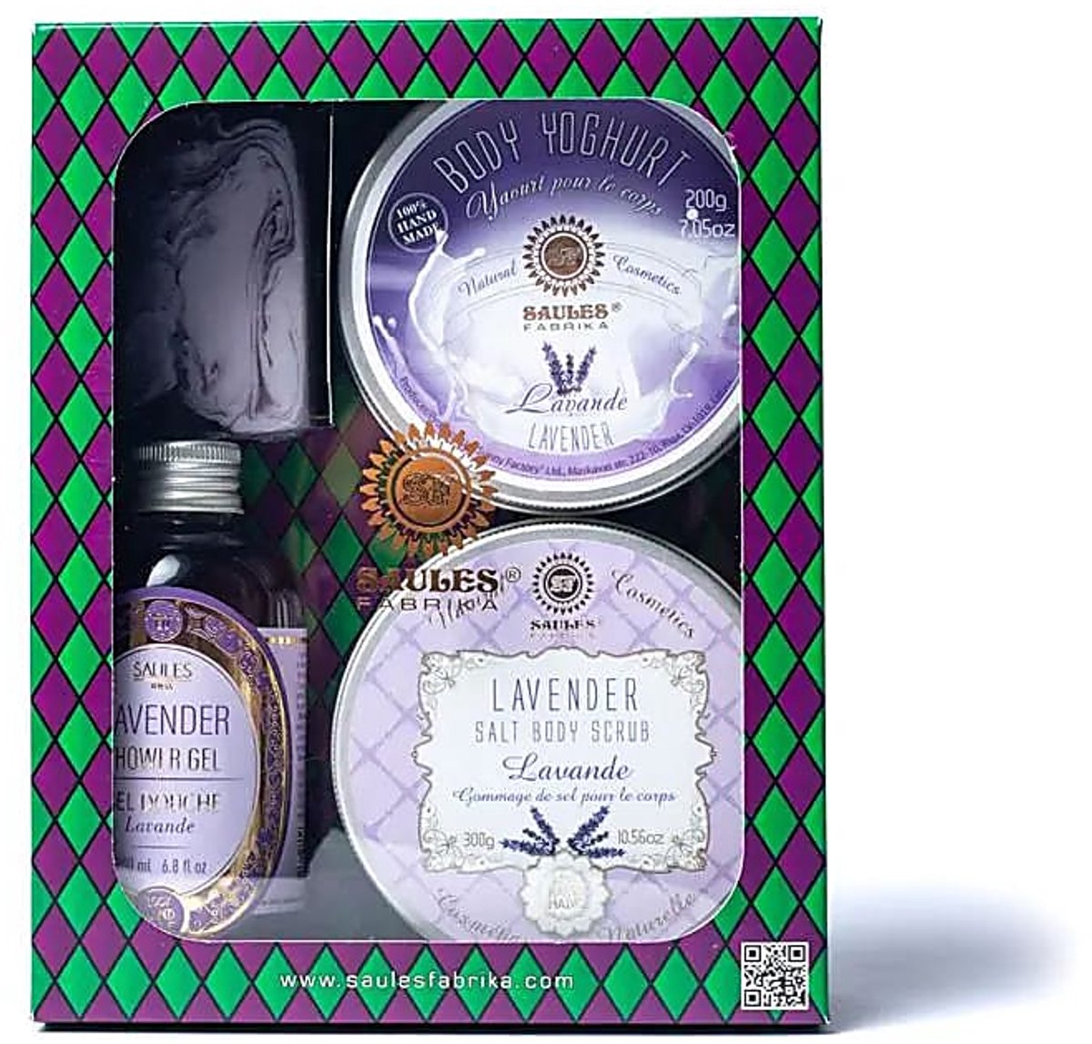 Luxe geschenkset lavendel