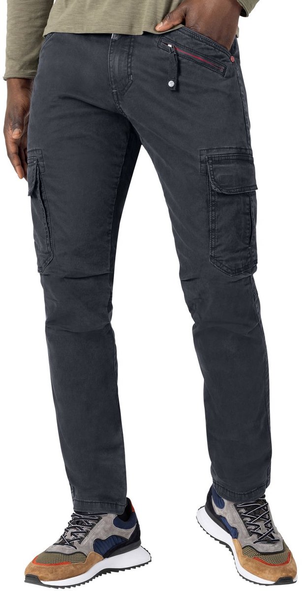 TIMEZONE Heren Cargo Broek REGULAR BENTZ regular/straight Blauw 34W / 32L Volwassenen