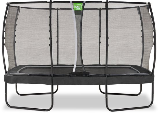 EXIT Allure Premium trampoline 214x366cm - zwart