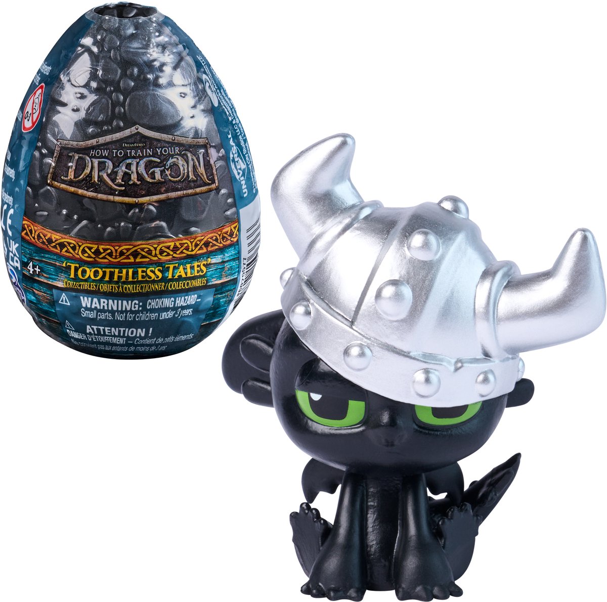 Dragons - Hoe Tem Je Een Draak - Tandloos Verzamelfiguur in ei - Speelfiguren