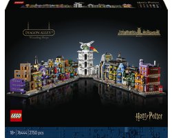 LEGO Harry Potter™ De Wegisweg™ tovenaarswinkels tovenaarsset - 76444