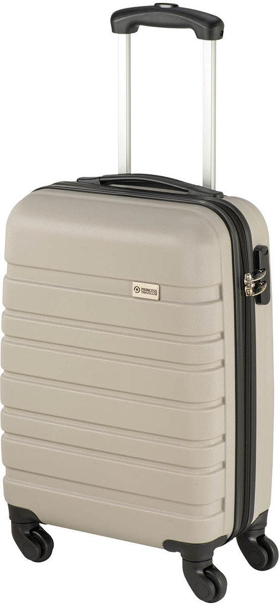 Princess Traveller Singapore - Handbagage Koffer - 55x35x20cm - 34L - Lichtgewicht Trolley - Champagne