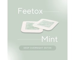 Feetox | Munt (32 stuks) | De pleister om extra vuilstoffen vanuit je lichaam te laten absorberen. Help je immuunsysteem.