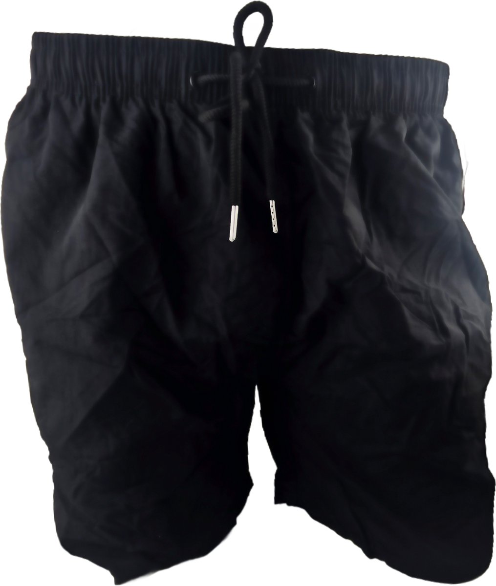BamBella ® - Zwembroek - Maat S/M - zwart zwemshorts - short man mannen korte broek heren