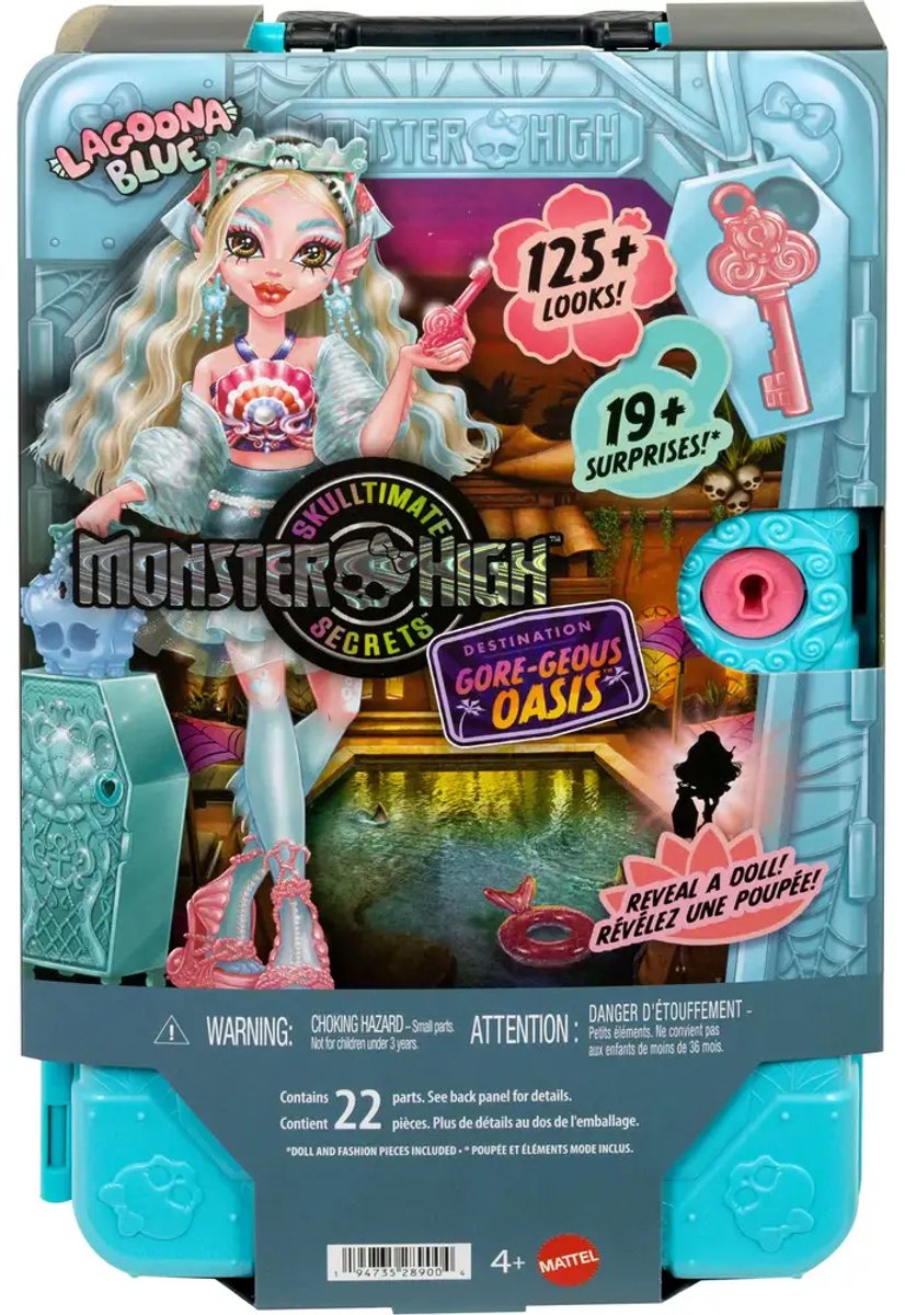 Monster High Skulltimate Secrets - Lagoona Blue Oasis - Modepop — afbeelding 12