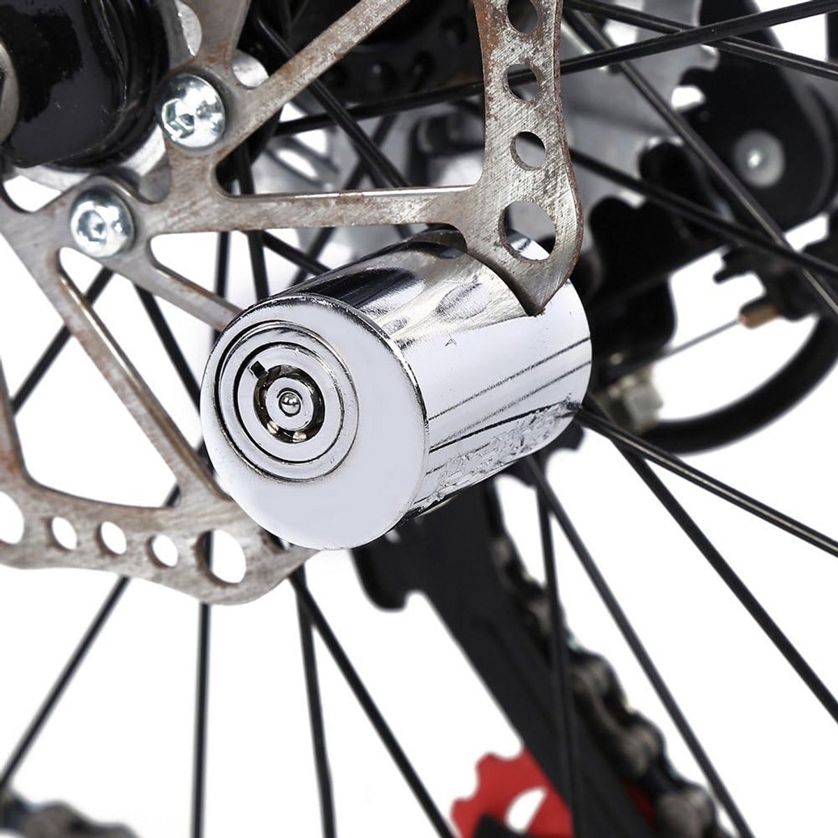 Waterdicht Schijfremslot voor Motorfiets, Scooter en Fiets - Stalen Diefstalbeveiliging