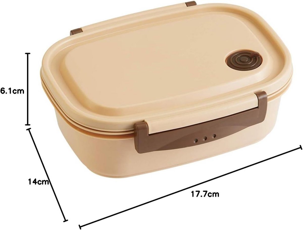 Bento Box Lunchtrommel L (720 ml) - Lekvrij en Geschikt voor Magnetron