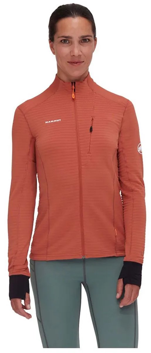 Mammut Taiss Light Fleece Met Volledige Rits Vrouw Zwart