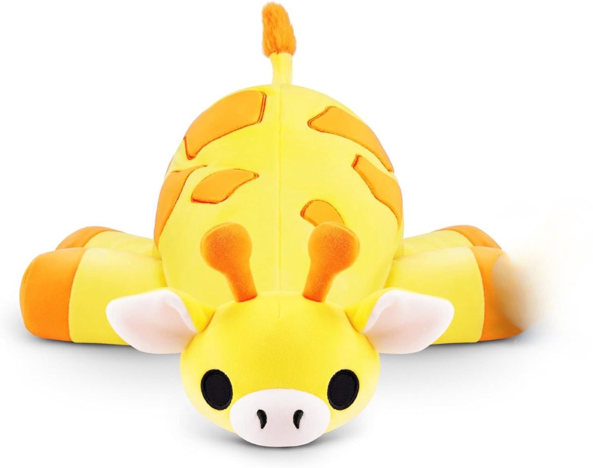 Aura® Verzwaaringsknuffel - Verzwaarde Knuffel - Spanningskuffel - 1.36 kg - Giraffe - Geel - 22cm x 16cm x 33cm