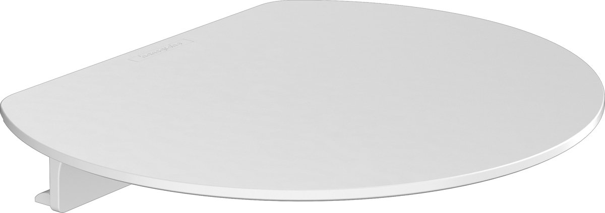 Hansgrohe Wallstoris Planchet - 20x3.9x16.9cm - mat wit