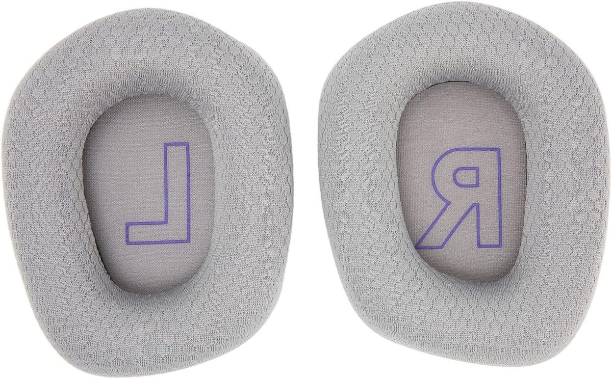 Vervangende oorkussenhoes voor gamingheadset G733 - ademend en elastisch - zilverkleurig