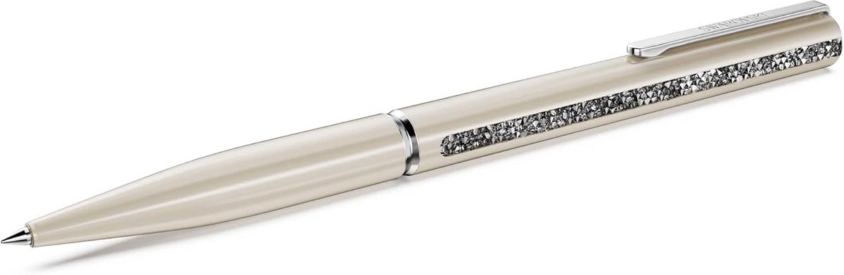 Luxe Ballpoint Pen Beige Lakwerk & Verchroomde Details