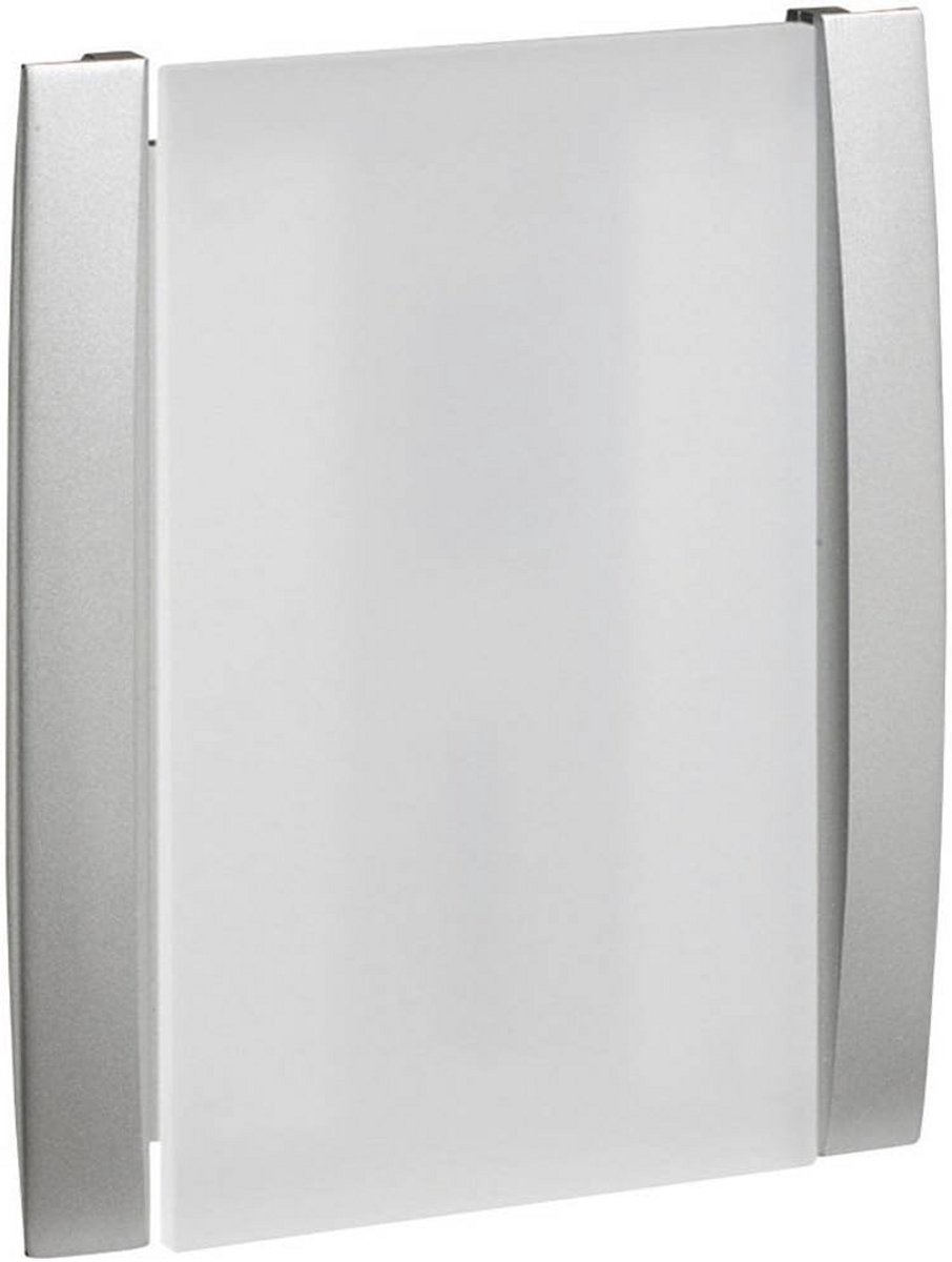 Draadloze Deurklok/Gong 230V - Hoog Volume (86 dBA) - Grijs/Zilver